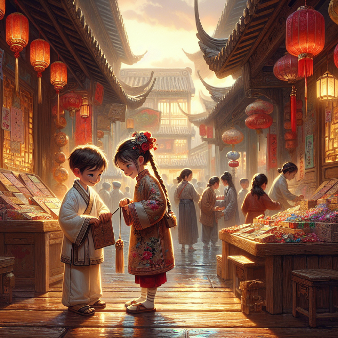 After Lili accidentally ruins Xiaoming's homework, she helps him by trying to rewrite it, discovering a new skill in brush calligraphy.