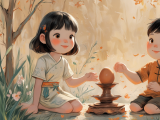 On the Spring Equinox, Xiao Ming learns to balance an egg upright with Lili's help and patience, and through this traditional custom, gains a deeper appreciation for the balance and beauty of nature.